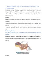 giai khoa hoc tu nhien 7 bai 30 trao doi nuoc va chat dinh duong o thu 