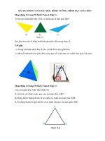 giai toan 6 bai 18 hinh tam giac deu hinh vuong hinh luc giac deu ket 