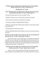 Viết đoạn văn nêu cảm nhận của em về tình cảm, cảm xúc của tác giả được thể hiện trong văn bản trở gió (nguyễn ngọc tư) 