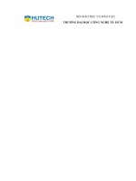 BÁO cáo đồ án KIỂM THỬ và đảm bảo CHẤT LƯỢNG PHẦN mềm đề tài KATALON STUDIO 