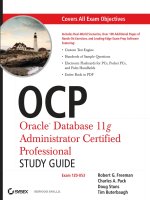 a0101 oracle dba ocp 11g administrator 1z0 05 morebook vn 6729 