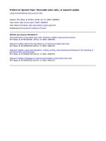 preface for special topic perovskite solar cells a research update 