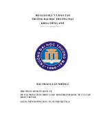 (TIỂU LUẬN) thảo luận nhóm TMU PHÂN TÍCH CHIẾN lược KINH DOANH QUỐC tế của tập đoàn VIETTEL 