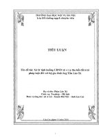 tiểu luận xử lý tình huống UBND xã a lù thu hồi đất trái pháp luật đối với hộ gia đình ông tẩn láo tả 