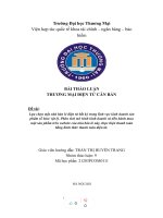 (TIỂU LUẬN) thảo luận nhóm TMU lựa chọn một nhà bán lẻ điện tử bất kỳ trong lĩnh vực kinh doanh sản phẩm số hóa vật lý  phân tích mô hình kinh doanh và tiến hành mua một sản phẩm trên website của nhà bán lẻ này 