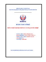 BÁO cáo CUỐI kì môn THIẾT kế hệ THỐNG và VI MẠCH TÍCH hợp 