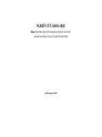 (TIỂU LUẬN) thảo luận nhóm TMU hoàn thiện công tác kế toán tập hợp chi phí sản xuất và tính giá thành sản phẩm tại công ty cổ phần xây lắp ba đình 