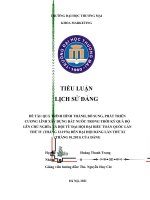 QUÁ TRÌNH HÌNH THÀNH, bổ SUNG, PHÁT TRIỂN CƯƠNG LĨNH xây DỰNG đất nước TRONG THỜI kỳ QUÁ độ lên CHỦ NGHĨA xã hội từ đại hội đại BIỂU TOÀN QUỐC lần THỨ IV 2 