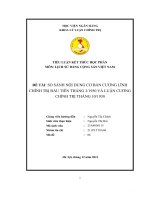 (TIỂU LUẬN) SO SÁNH nội DUNG cơ bản c ĨNH ƯƠNG l CHÍNH TRỊ đầu TIÊN THÁNG 21930 v à LUẬN CƯƠNG CHÍNH TRỊ THÁNG 101930 