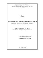 Hoạch định chiến lược kinh doanh cho Công ty cổ phần Lilama 10 giai đoạn 2012  2017