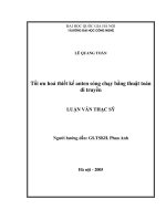 Luận văn thạc sĩ VNU UET tối ưu hoá thiết kế anten sóng chạy bằng thuật toán di truyền  luận văn ths  kỹ thuật điển tử   viễn thông 2 07 00 