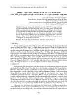 Phong trào đấu tranh chính trị của đồng bào các dân tộc thiểu số quảng nam   đà nẵng giai đoạn 1954 1960 