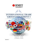 (TIỂU LUẬN) since vietwine was the only local supplier at the time, they dictated the wine market, which is a monopoly market 