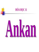 Bài giảng Ankan Hóa học 11