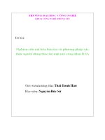 Luận văn thạc sĩ VNU UET nghiên cứu mã hóa bản tin và phương pháp xác thực người dùng theo hệ mật mã công khai RSA  luận văn ths  công nghệ thông tin 1 01 10 