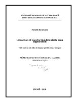 Luận văn thạc sĩ VNU extraction of cues for insideoutside scan registration ,trích xuất các tín hiệu cho đăng ký quét bên trong và bên ngoài 