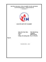 GIẢI PHÁP HOÀN THIỆN CÔNG tác kế TOÁN NGUYÊN vật LIỆU tại CÔNG TY TNHH  xây DỰNG và sản XUẤT vật LIỆU QUANG VINH 