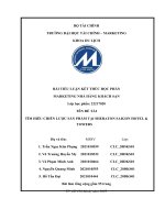 ĐỀ tài tìm HIỂU CHIẾN lược sản PHẨM tại SHERATON SAIGON HOTEL  TOWERS 