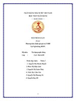 Phương thức đánh giá giá trị TSBĐ   BIDV   nhóm 3   d9   ca2   thứ 6