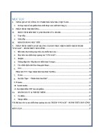 (TIỂU LUẬN) chọn 1 DN sản phẩm nhãn hàng bất kỳ  mô tả chiến lược quảng cáo đã thực hiện  CHIẾN lược QUẢNG cáo của THƯƠNG HIỆU BIA TIGER   “TIGER UNCAGE” ĐÁNH THỨC bản LĨNH 