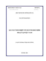 Quản lý nhà nước về môi trường quản lý nhà nước về chất thải rắn sinh hoạt ở việt nam 