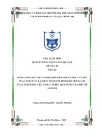 (TIỂU LUẬN) ĐẢNG CỘNG sản VIỆT NAM RA đời năm 1930 là một tất yếu của LỊCH sử và là NHÂN tố QUYẾT ĐỊNH mọi THẮNG lợi của CÁCH MẠNG VIỆT NAM, ý NGHĨA LỊCH sử rút RA đối với ANHCHỊ 