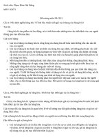 Đề cương môn nguyên lý cơ bản chủ nghĩa mác