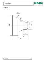 Training exercises CNC