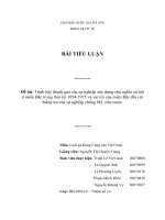 Trình bày thành quả của sự nghiệp xây dựng chủ nghĩa xã hội ở miền Bắc trong thời kỳ 1954-1975 và vai trò của miền Bắc đối với thắng lợi của sự nghiệp chống Mỹ, cứu nước