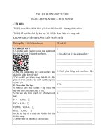 TÀI LIỆU HƯỚNG dẫn tự học axit