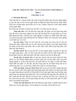 (TIỂU LUẬN) CHỦ đề TÍNH TUÂN THỦ   vụ án NGÂN HÀNG TMCP ĐÔNG á 