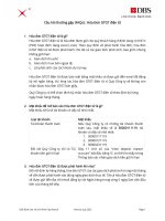 Câu hỏi thường gặp (FAQs) : Hóa Đơn GTGT điện tử