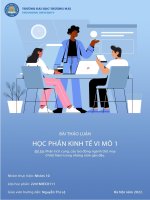 (TIỂU LUẬN) cơ hội, THÁCH THỨC và GIẢI PHÁP CHO LAO ĐỘNG NGÀNH dệt MAY ở VIỆT NAM TRONG NHỮNG năm gần đây 