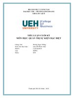 (TIỂU LUẬN) trình bày tổng quan về festival biển nha trang quy mô, chủ đề, mục tiêu, đối tượng tham gia, thời gian chuẩn bị 