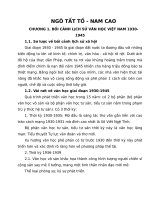 NGÔ tất tố   NAM CAO 