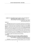 Nghiên cứu tình hình sử dụng dịch vụ thư viện điện tử trường đại học y dược cần thơ 