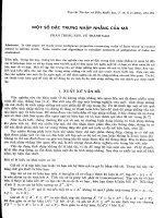 Một số đặc trưng nhập nhằng của mã 