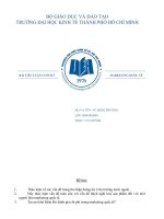 (TIỂU LUẬN) TIỂU LUẬN CUỐI kỳ MARKETING QUỐC tế thảo luận về các vấn đề trong thu thập thông tin ở thị trường nước ngoài tại sao khó khăn khi đánh giá chi phí trong marketing quốc tế 