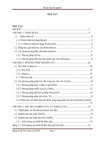 (TIỂU LUẬN) đồ án chuyên ngành i nghiên cứu tinh chế hydroxit nhôm 