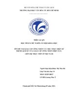 (TIỂU LUẬN) GIAI cấp CÔNG NHÂN và VIỆC THỰC HIỆN sứ MỆNH LỊCH sử của GIAI cấp CÔNG NHÂN HIỆN NAY  LIÊN hệ THỰC TIỄN ở VIỆT NAM 