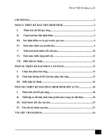 (TIỂU LUẬN) đồ án thiết kế dụng cụ cắt tính và thiết kế dao tiện định hình để gia công chi tiết cho theo hình vẽ (dao có phần chuẩn bị cắt đứt)  