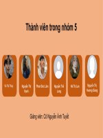 (TIỂU LUẬN) TIỂU LUẬN marketing căn bản đề tài tìm hiểu hoạt động marketing thương hiệu TOCOTOCO 