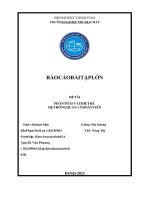BÁO cáo bài tập lớn đề tài PHÂN TÍCH và THIẾT kế hệ THỐNG QUẢN lý đoàn VIÊN 