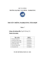 TRUYỀN THÔNG MARKETING TÍCH hợp hãy so sánh những thuận lợi và khó khăn của các phương thức khuyến mại khác nhau theo các tiêu chí thu hút khách hàng mới giữ khách hàng hiện tại xây dựng hình ảnh nhãn hiệu 