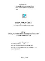 ĐỀ tài xây DỰNG WEBSITE QUẢN lý BỆNH án TRÊN nền TẢNG HYPERLEDGER 