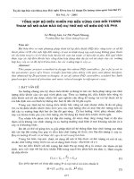 Tổng hợp bộ điều khiển PID bền vững cho đối tượng tham mờ đảm bảo độ dự trữ mờ về biên độ và pha 