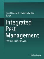 Integrated pest management pesticide problems