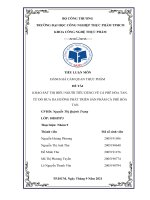 (TIỂU LUẬN) KHẢO sát THỊ HIẾU NGƯỜI TIÊU DÙNG về cà PHÊ hòa TAN  từ đó đưa RA HƯỚNG PHÁT TRIỂN sản PHẨM cà PHÊ hòa TAN  