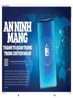 An ninh mạng   thành tố quan trọng trong chuyển đổi số 