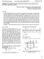 Nghiên cứu thiết kế điều khiển thụ động cho lò phản ứng hóa học liên tục (CSTR) 